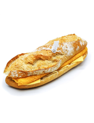 Bocadillo De Tortilla Y Queso