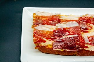 Tostada Con Jamón Ibérico