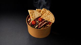 ფრიტა ძაძიკის სოუსით