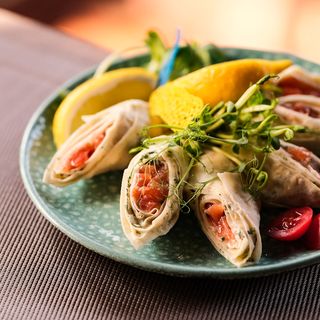 Лаваш з сьомгою (230г)
