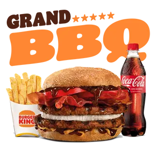 Menú Grand Bbq Doble Doble Grande