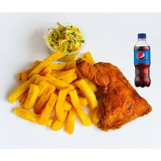 1pc Signature Chicken +Chips(M) + soda