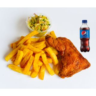1pc Signature Chicken +Chips(M) + soda