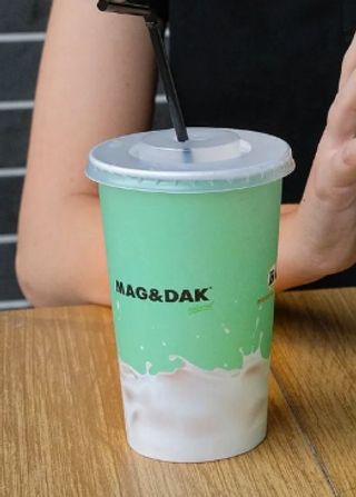 Густой молочный коктейль