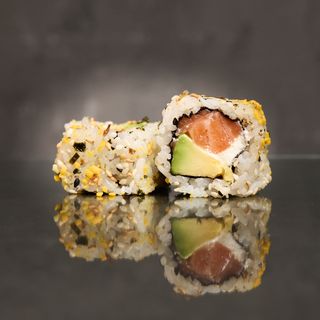 Calif. Salmón Furikake Philadelphia (8p)