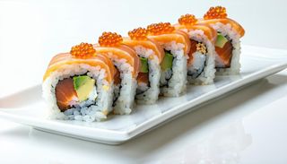 Uramaki Philadelphia roll