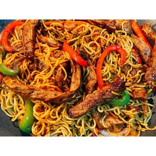 Beef Stir Fry Pasta