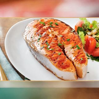Salmon steak