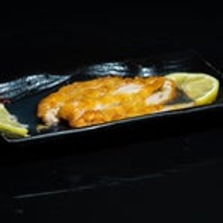 165 Pollo fritto con salsa di limone
