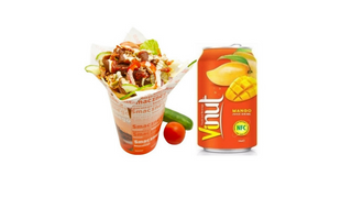 Kebab Box z Napojem Mango