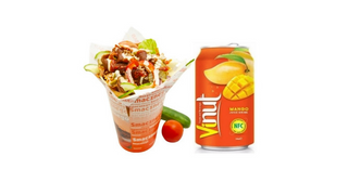 Kebab Box z Napojem Mango