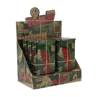 Caja Metálica Raw 100 PreRolled Tips