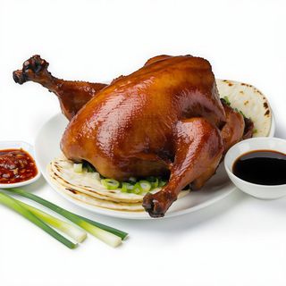 1/4 Pato Crujiente Con Crepe