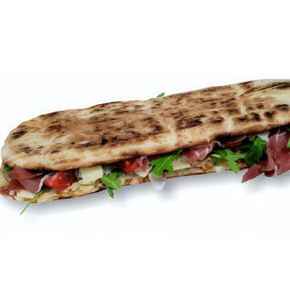 Panuozzo Pancetta e mozzarella