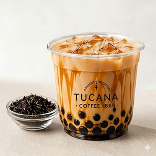 Brown Sugar Pearl Milk Tea (490 Ml.)