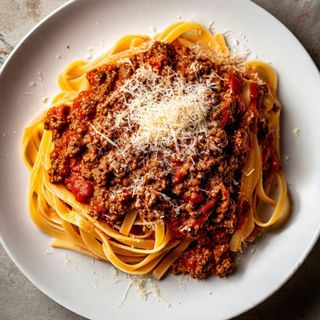 Fettuccine Bolognese