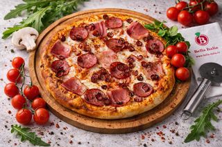 Pizza clasica Quattro Carne-450g