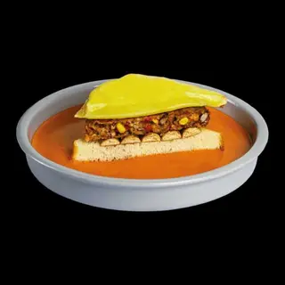 1/2 Francesinha Hambúrguer Vegetariano