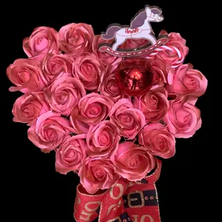 Red roses&Christmas