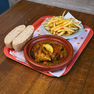  Tagine de poulet M'qali   