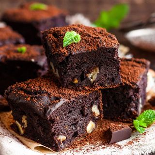 Brownie na ciepło bez lodów