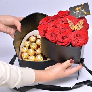 Box Cœur N 2 Étage (Noir)