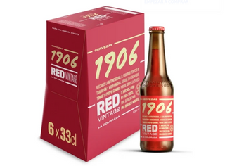 Cerveza  Estrella Galicia 1906 roja (330 ml.)