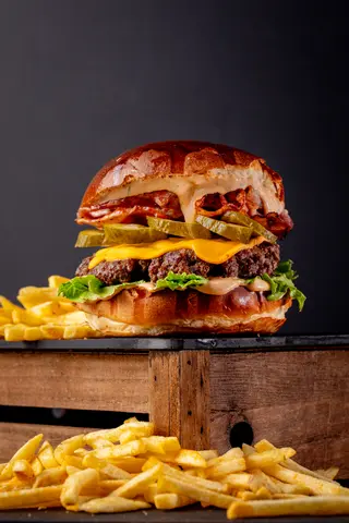 American Burger Menu 450 g