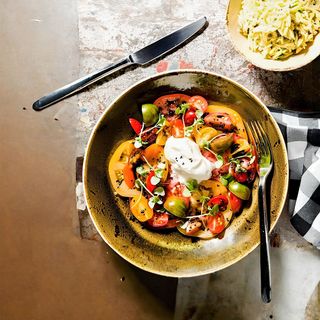 Чеснова филия с масло