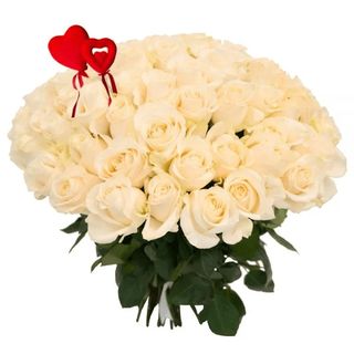 35 троянд з серцем