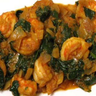 Prawn Saag