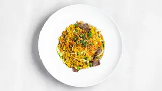 Ryż z wieprzowiną 450g