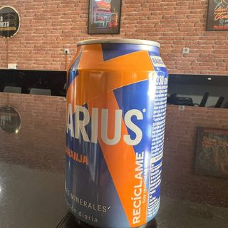 Aquarius Naranja lata 330ml.