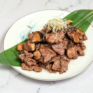 Ternera Añojo con Bambú y Setas Sin Gluten