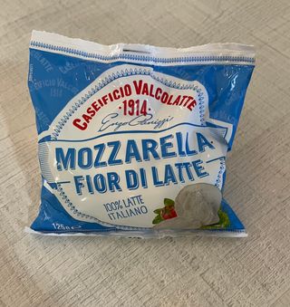 Mozzarella fior di latte  Valcolatte (125 G.)