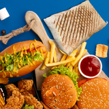 2x burger clásico, 4x tenders, 4x alitas, 2 bebidas 