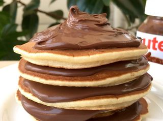 Pancakes Nutella