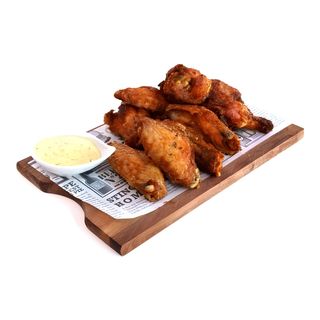 Italijanska krilca + pomfrit