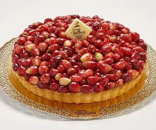 Crostata di fragole piccola 