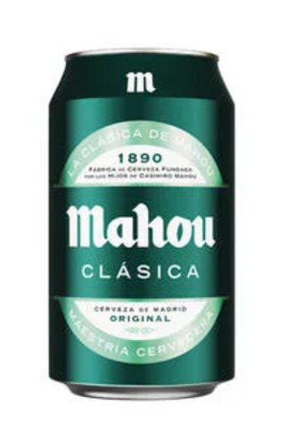 Cerveza Mahou Lata 33cl.