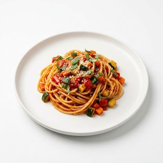 Espaguetis Con Verduras