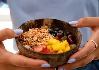 Bowl De Granola Casera Con Yogur
