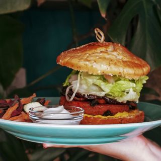 Tofu Corn Burguer 