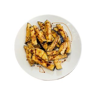 Berenjenas con miel de caña