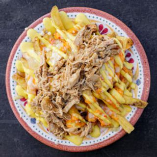 Papas Fritas Caseras Gratinadas Con Pollo Al Horno