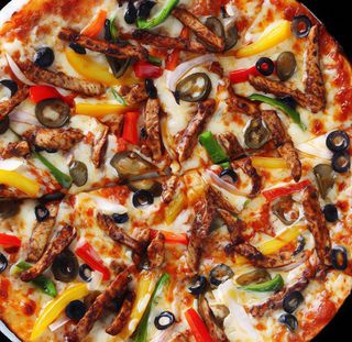 Pizza Kebab De Pollo (Familiar)