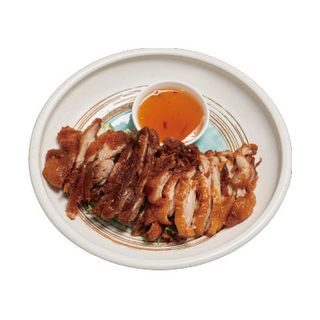 Pato asado crujiente