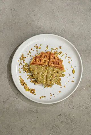 Pistachio Waffle