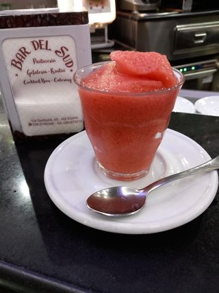 Granita di fragole