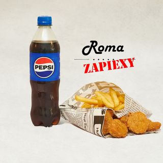 Zestaw Nuggetsy frytki pepsi